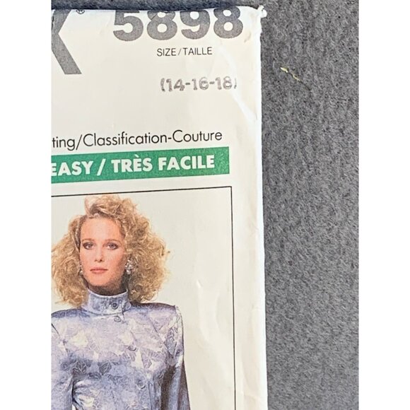 Butterick Misses Jacket Skirt Sewing Pattern Sz 14-18 5898 - Uncut - Picture 2 of 4